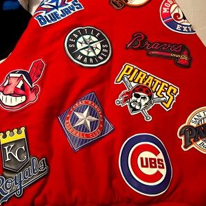 ONE OF A KIND MLB BASEBALL VARSITY JACKET